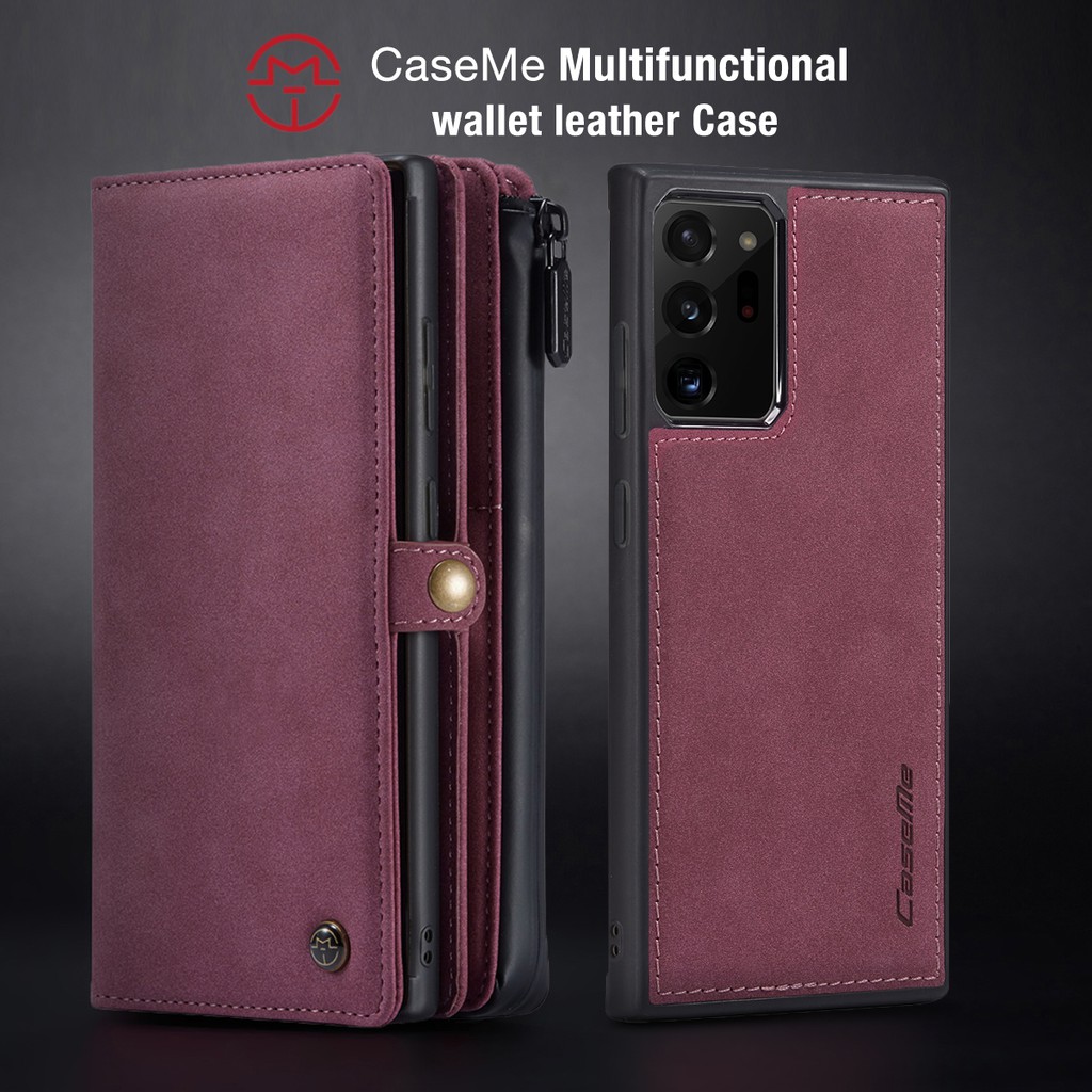 Bao da điện thoại PU nắp gập cho Samsung Galaxy Note 20 Ultra S20Ultra Note 10 Plus A71 A51 S20Plus Note20Ultra