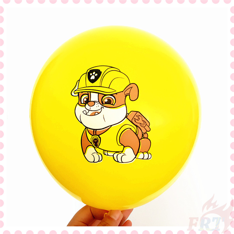 Bong bóng cao su latex kích thước 12inch chủ đề PAW Patrol 01 trang trí bữa tiệc sinh nhật