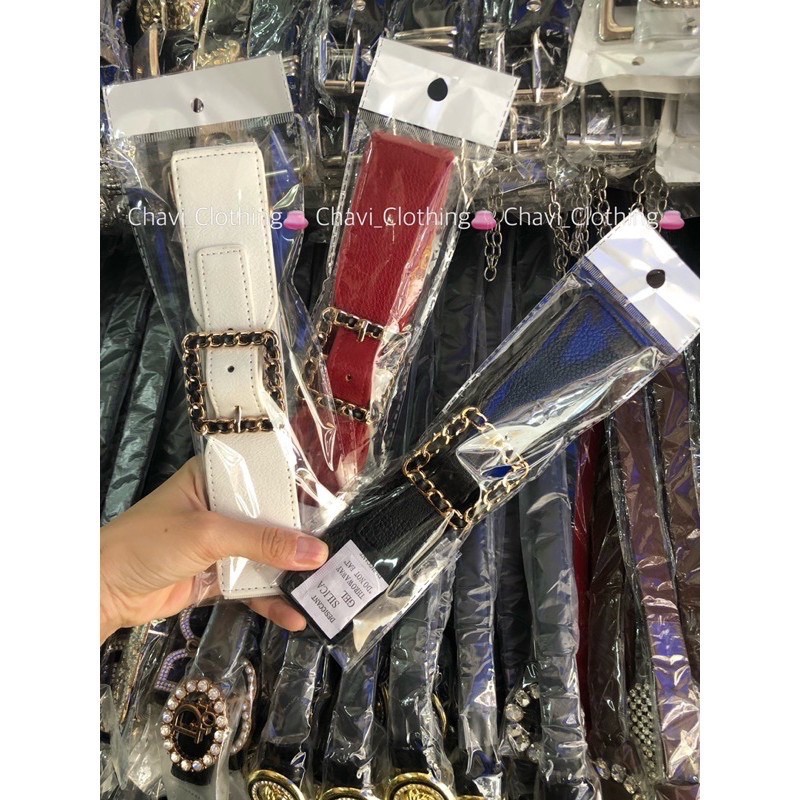 Đai váy da sang chảnh