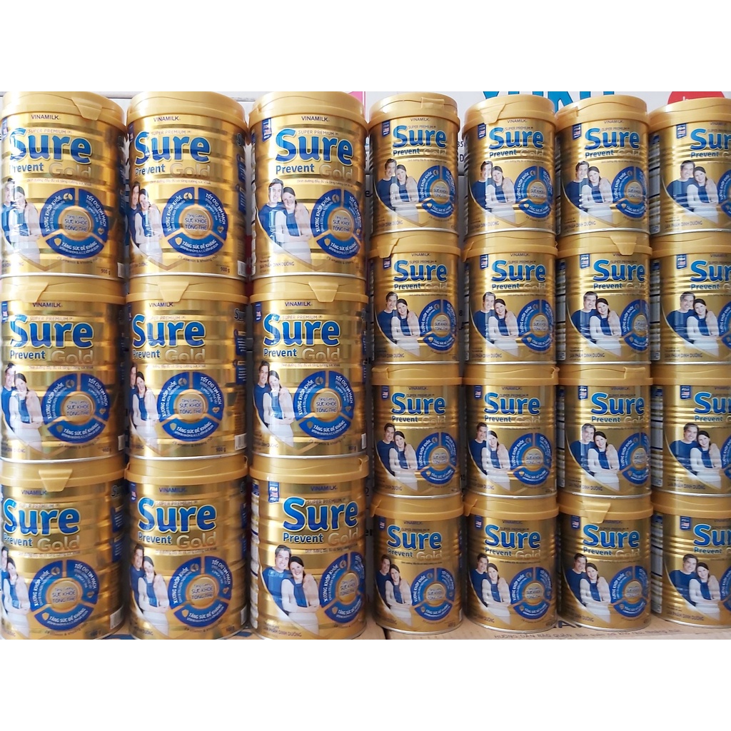 [CHÍNH HÃNG] Sữa Bột Vinamilk Sure Prevent Gold Hộp 900g (Dinh dưỡng đầy đủ và tăng cường sức khỏe)