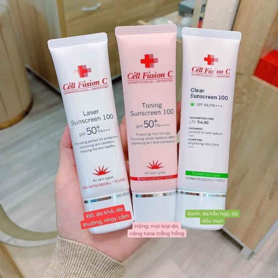 KEM CHỐNG NẮNG CELL FUSION [HÀNG AUTH]