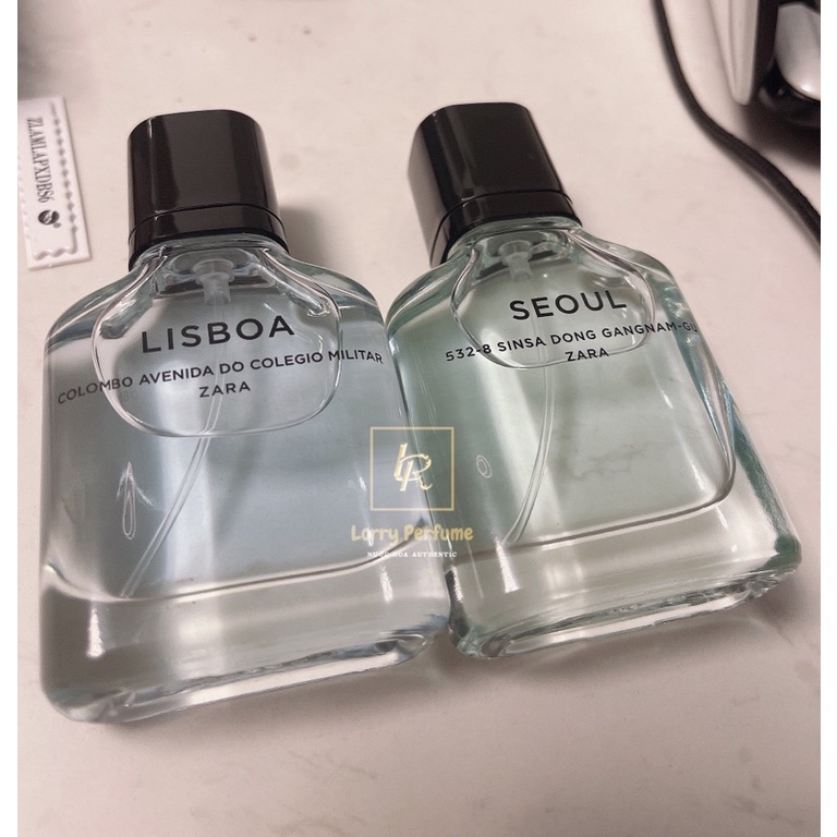 Set Nước Hoa Nam Zara Seoul + Lisboa Chính Hãng