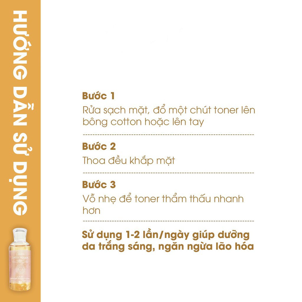 Toner hoa cúc Cénota Daisy, toner hoa cúc ngừa mụn, cân bằng độ ẩm | BigBuy360 - bigbuy360.vn