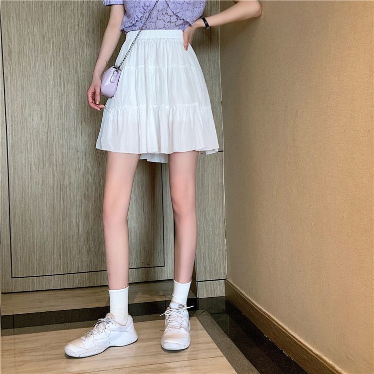 Chân Váy Chữ A Xếp Li Phong Cách Hàn Quốc Xinh Xắn Dành Cho Nữ
