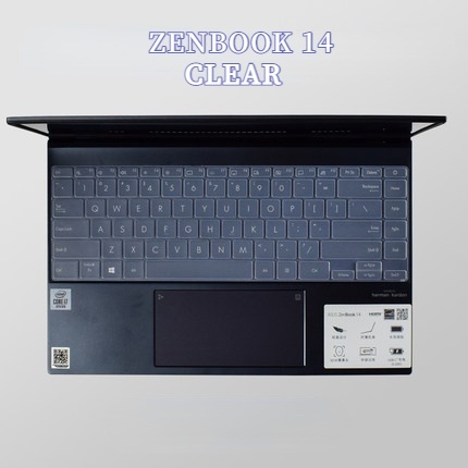 Tấm Lót Bảo Vệ Bàn Phím Máy Tính Bằng Silicon Chống Bụi Chống Thấm Nước Cho ASUS ZENBOOK 14 Inspiron 14 Inch 2020 U4700 Inspiron 14 2020 U4700J UX425 Ốp