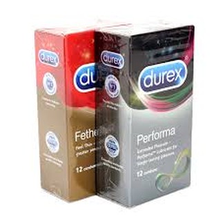 Combo 3 hộp bao cao su gồm: 2 hộp durex pefoma + 1 hộp durex fethelite