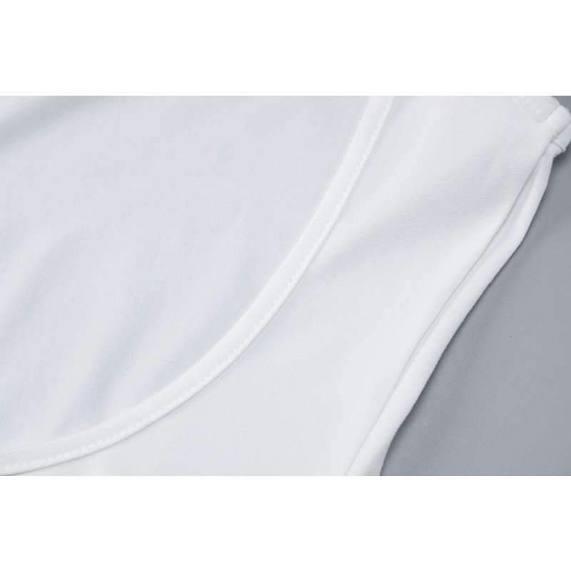 Jumpsuit Tay Ngắn Cổ Chữ U Thiết Kế Hở Lưng Quyến Rũ