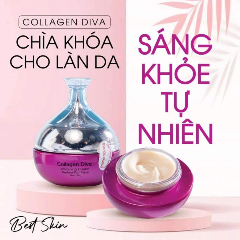 KEM DƯỠNG CHỐNG LÃO HÓA COLLAGEN DIVA BEST SKIN