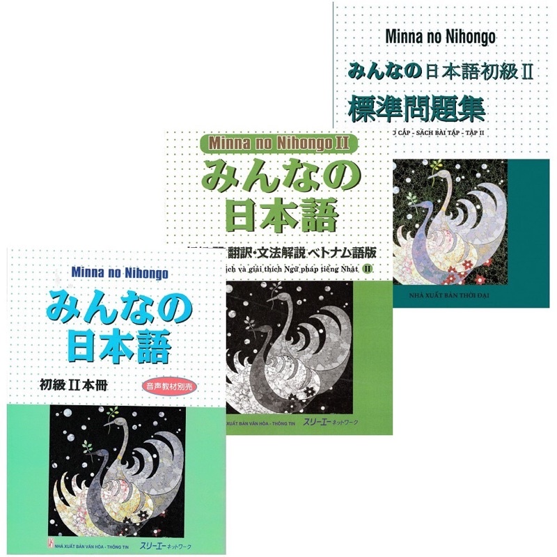 Sách.__.Combo Minna No Nihongo Sơ Cấp 2 - Trình Độ N4