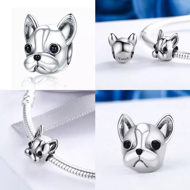 Hạt charm Bulldog BAMOER