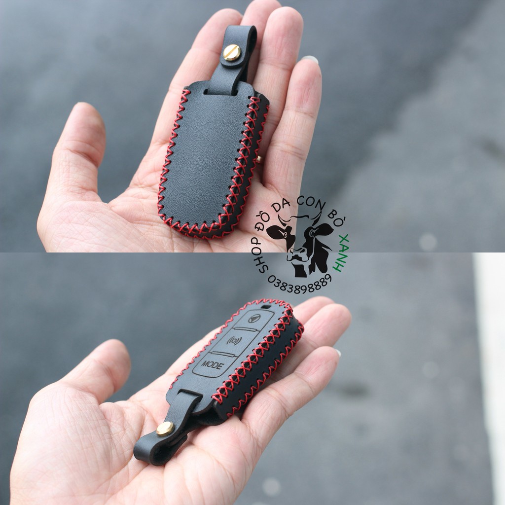 Bao Da Chìa Khóa Hyperion Smartkey chống trộm, tìm xe handmade da thật