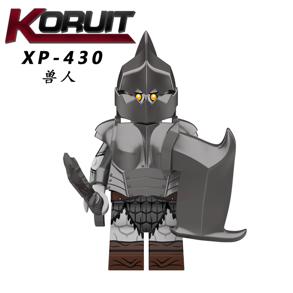 COMBO 8 Minifigures Đồ Chơi Lắp Ráp Các Mẫu Nhân Vật Quỷ ORC Trong Phim Chúa Tể Những Chiếc Nhẫn KT1056