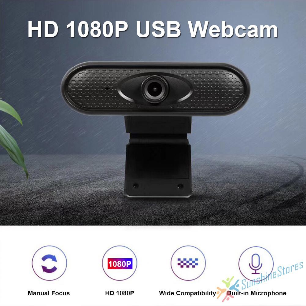 Webcam S 1080p Hd Tích Hợp Micro Usb Cho Pc Tv