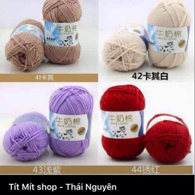 Set len milk cotton mini Quế