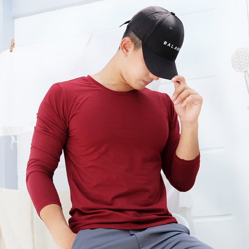 Áo thun tay dài nam nữ 🔹FREESHIP🔹 Áo tay dài nam nữ cotton trơn 4 màu | BigBuy360 - bigbuy360.vn