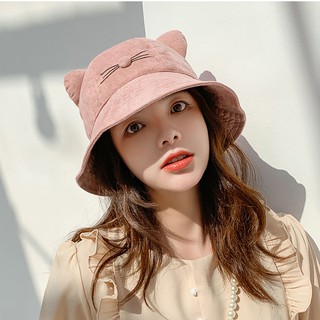 MŨ BUCKET ULZZANG TAI MÈO MẪU MỚI 2019