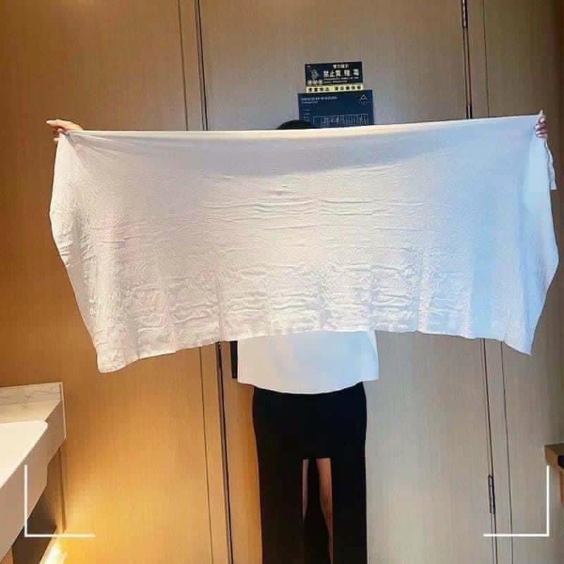 SALE❤️FREESHIP❤️Khăn Tắm Nén Du Lịch Bằng Cotton Tiện Lợi  Dùng Một Lần 70*140 cm
