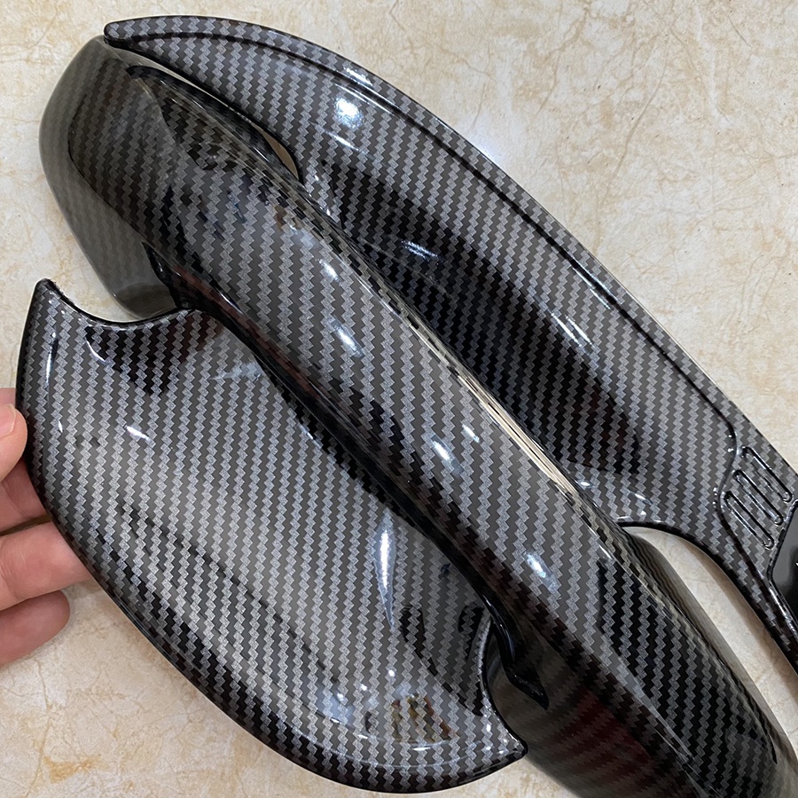 Ốp tay hõm cửa Kia Sonet 2021 2022 2023 Carbon Cao Cấp Chống xước tay cửa làm đẹp cho xe