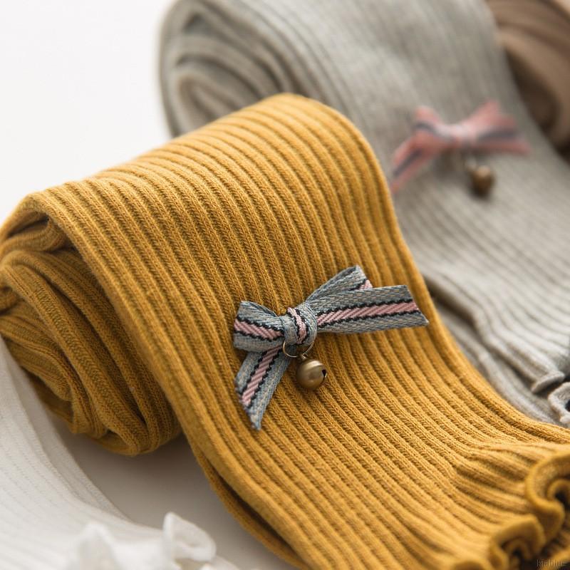 Quần Legging Phối Nơ Cho Bé Gái