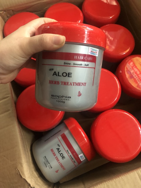 KEM Ủ HẤP LÔ HỘI ALOE SOPHiA