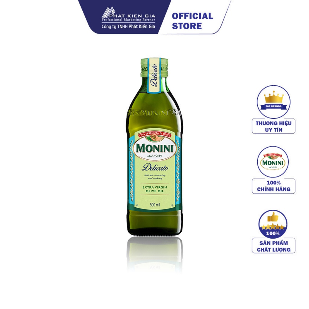 Dầu Oliu Monini Delicato 500ml (Italy) - Date 07/02/2024