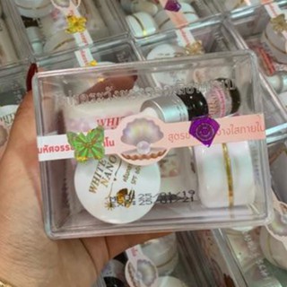 Bộ kem dưỡng trắng da Thái Lan White Nano ngọc trai