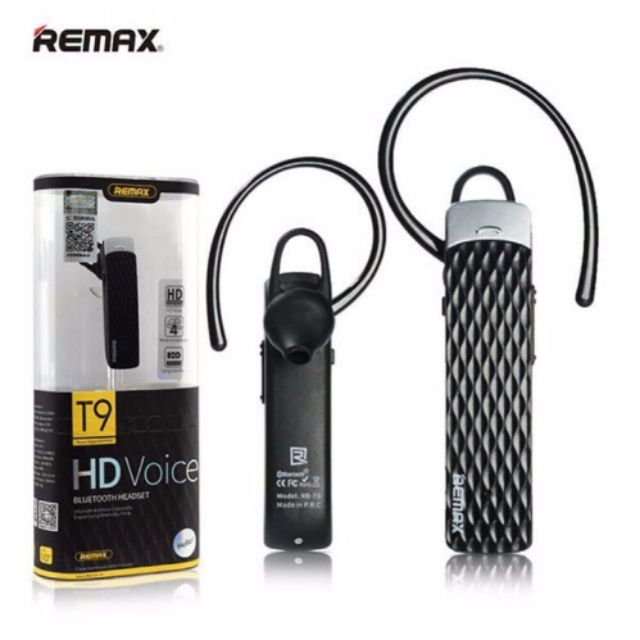 TAI NGHE Bluetooth REMAX T9 PIN TRÂU-- CHÍNH HÃNG BH 12 THÁNG