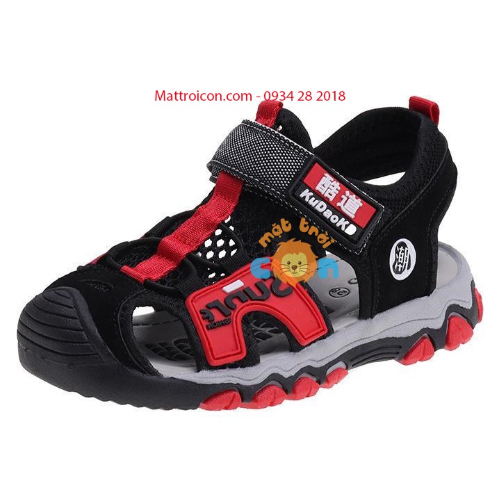 Giày Sandal Kiểu Rọ Bít Mũi Cho Bé Trai