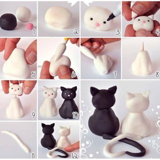 Bộ 12 gói đất sét siêu nhẹ tự khô