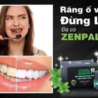 THAN TRE HOẠT TÍNH TRẮNG RĂNG ZENPALI