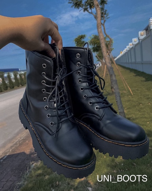 CÓ SẴN Giày boots , giày bốt cao cổ đế cao dr marten - SIG BOOTS | BigBuy360 - bigbuy360.vn