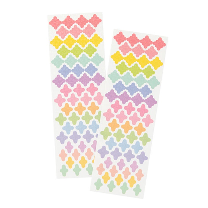 Set 2 Tấm Sticker ARTBOX Hàn Quốc Hình Glitter Đủ Màu Sắc