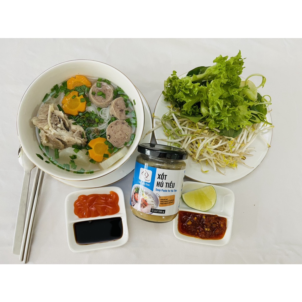Combo 3 Miền Hoàn Chỉnh TriKien Spices : Xốt Bún Bò Huế 230gr - Xốt Phở Bò  230gr - Xốt Hủ Tiếu 230gr