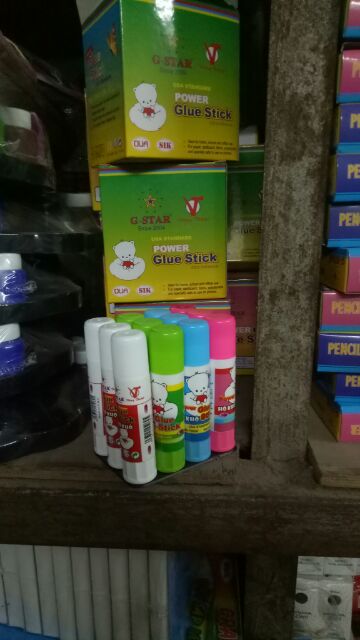 12 cây Hồ khô dán giấy, Keo khô dán giấy