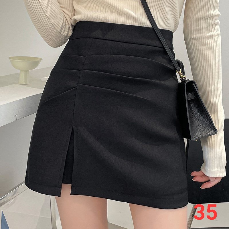 Chân váy kiểu dập ly sườn cá tính phong cách ullzang cực hot 3 màu