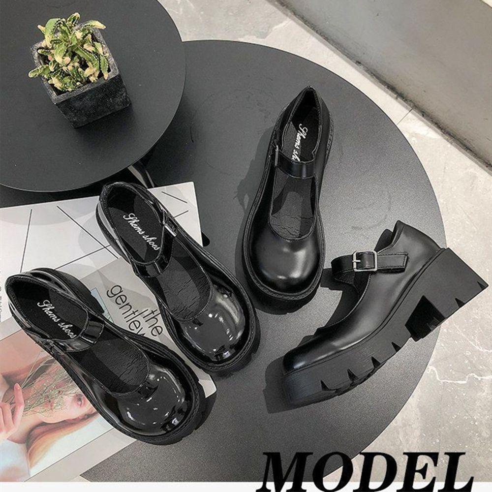 .Giày Cao Gót Plus Size Xinh Xắn Theo Phong Cách Lolita Dành Cho Nữ