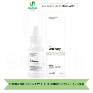 Tinh chất the ordinary alpha arbutin 2% + ha - 30ml