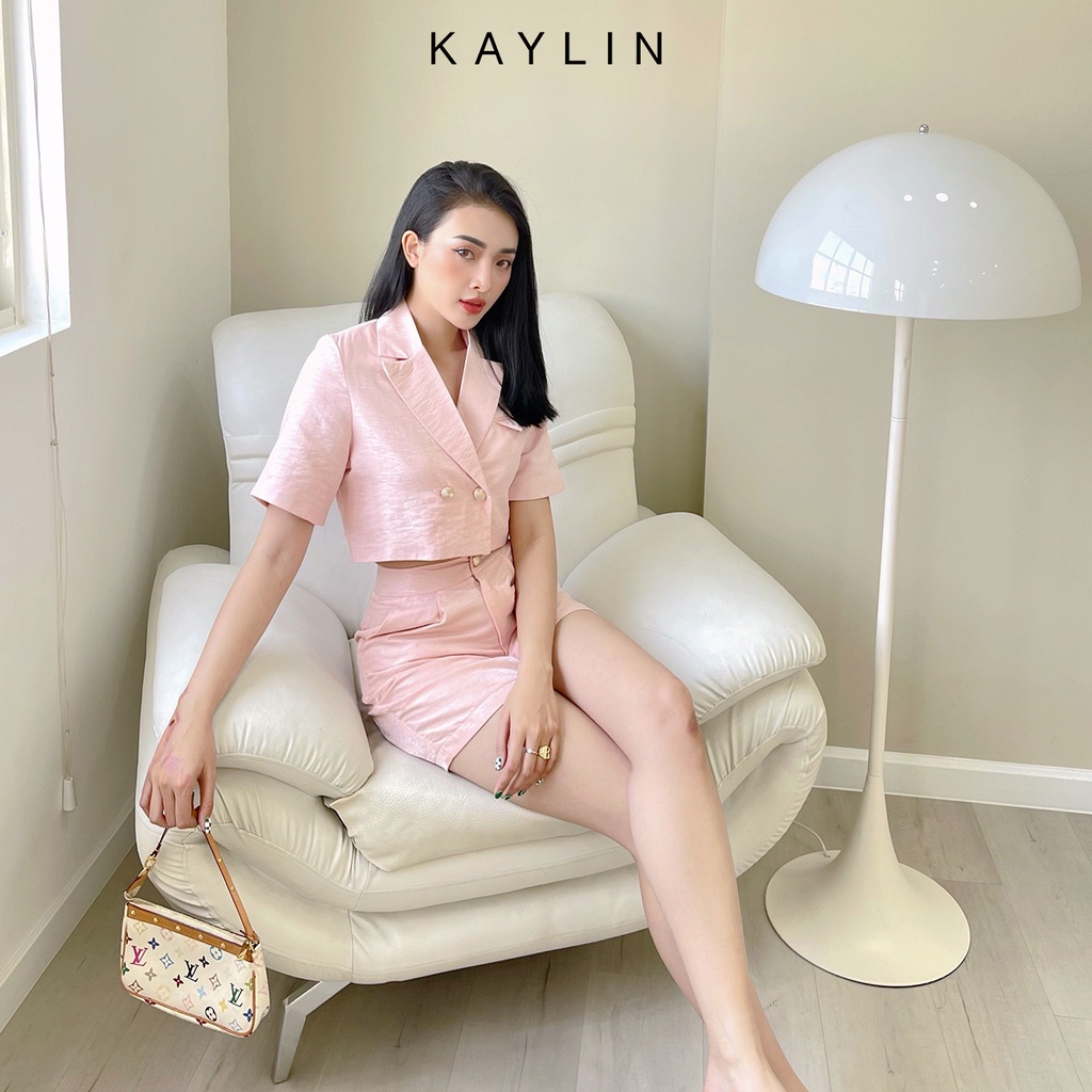 Set áo vest nữ mix quần ngố thời trang KAYLIN - N1683