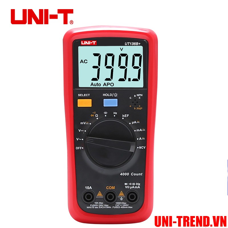 UT136B+ Đồng hồ vạn năng điện tử Uni-Trend (Ver 2019)