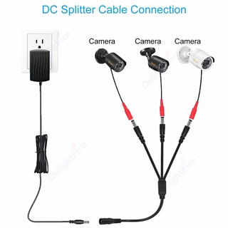 Dây chia nguồn dc 1 ra 2 và 1 ra 8 chân 5.5x2.1mm
