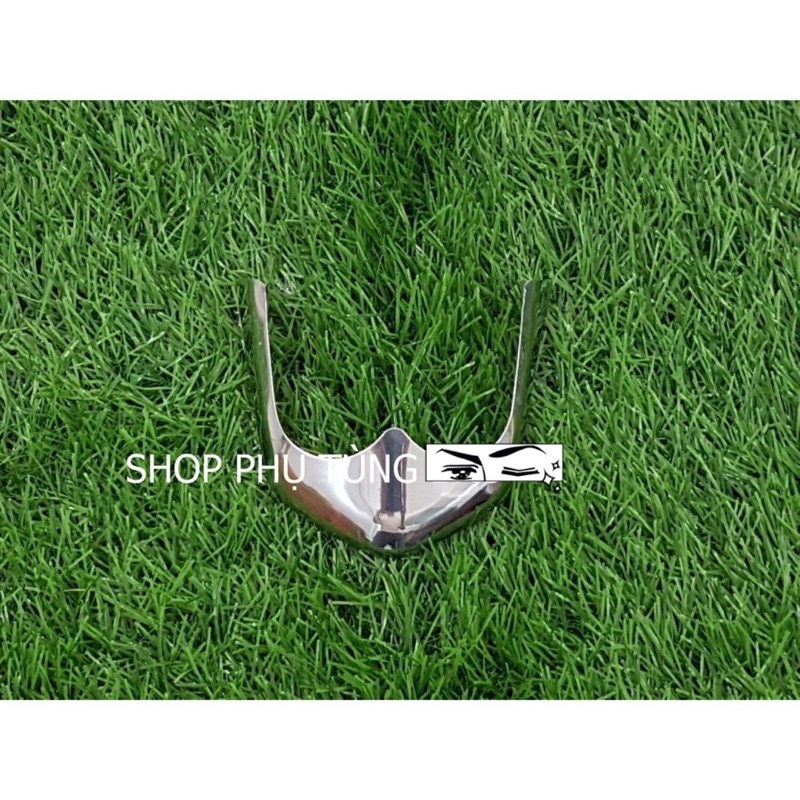 Ốp mỏ dè INOX trước sau xe Sirius Fi