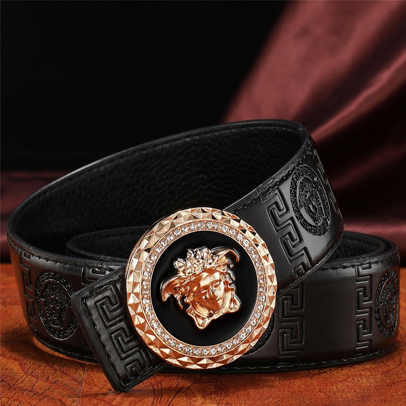 Dây lưng Nam Vơ Sạc, đầu đúc thắt lưng khâu viền bền bỉ - trẻ trung dễ phối đồ