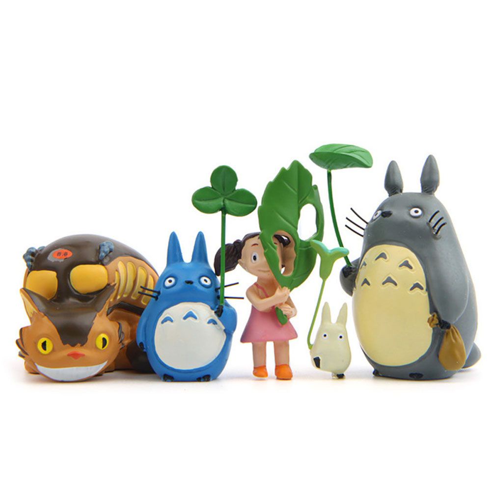 Mô Hình Mèo Totoro Mini Bằng Pvc Dùng Trang Trí