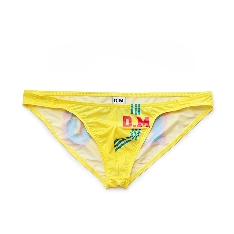 Mới! Quần lót nam tam giác bikini HUG  thun lạnh cute cực mỏng, cực hot DM Underwear