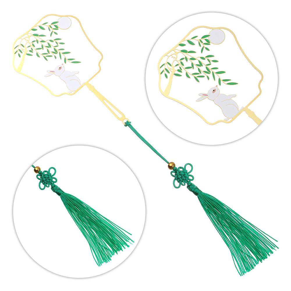 Thẻ Đánh Dấu Trang Sách Bằng Đồng Thau Màu Cầu Vồng Hình Gấu Trúc Cic