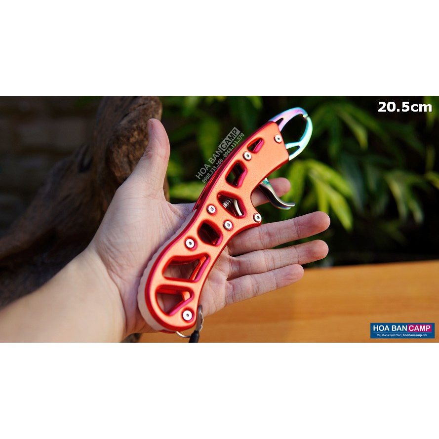 Kẹp Cá Hợp Kim Nhôm Có Dạ Quang | 20.5cm