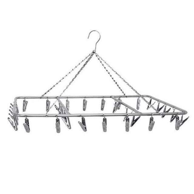 Mắc vuông inox phơi đồ tiện lợi cho bé yêu