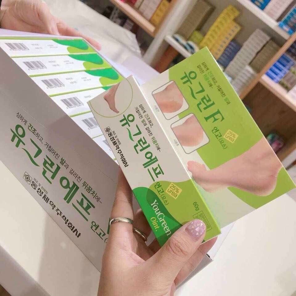 🎶KEM BÔI NỨT GÓT CHÂN YouGreen F (육그린에프) 60g  [CHÍNH HÃNG]💥💧