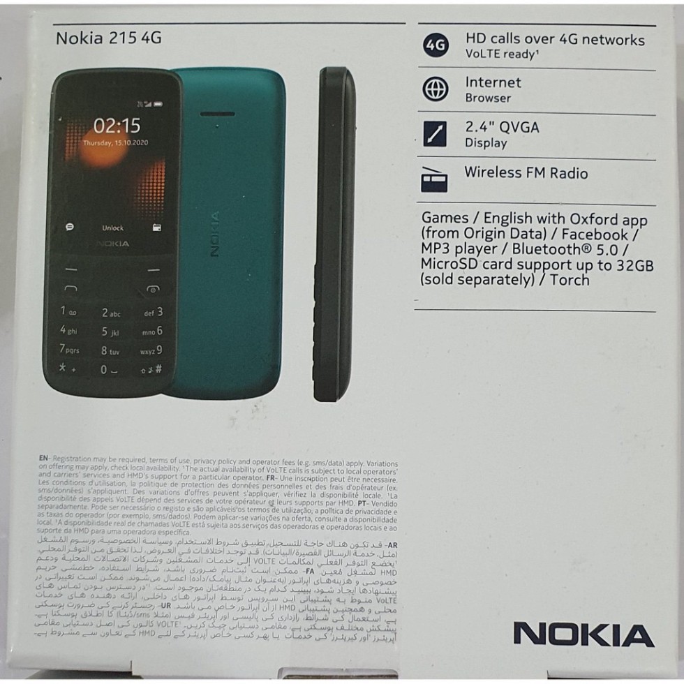 [ DEAL SỐC ] Điện Thoại Nokia 215 4G (2020) - Hàng Chính Hãng Hàng Chính Hãng FULL BOX | BigBuy360 - bigbuy360.vn