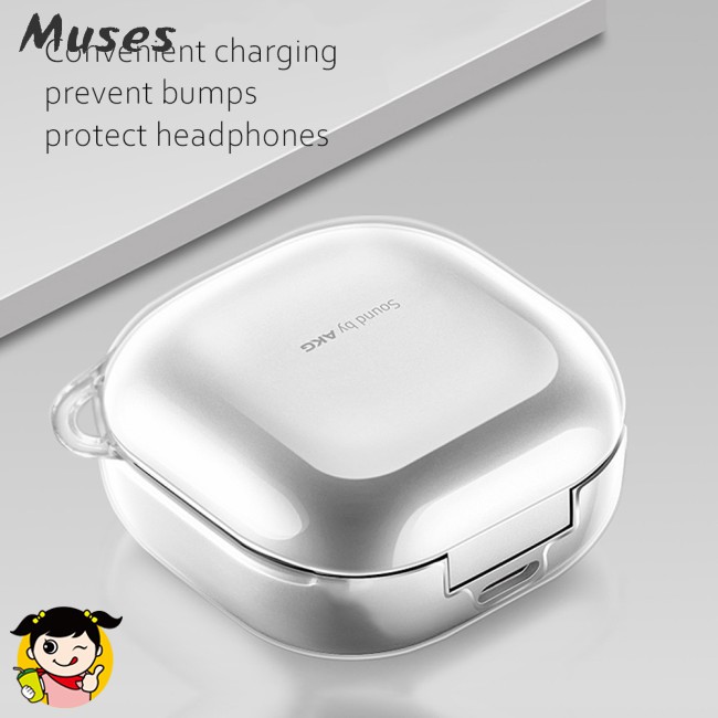 Vỏ Bảo Vệ Hộp Sạc Tai Nghe Samsung Galaxy Buds Live Bằng Pc Trong Suốt | BigBuy360 - bigbuy360.vn